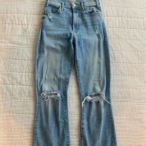 Mother Jeans with holes